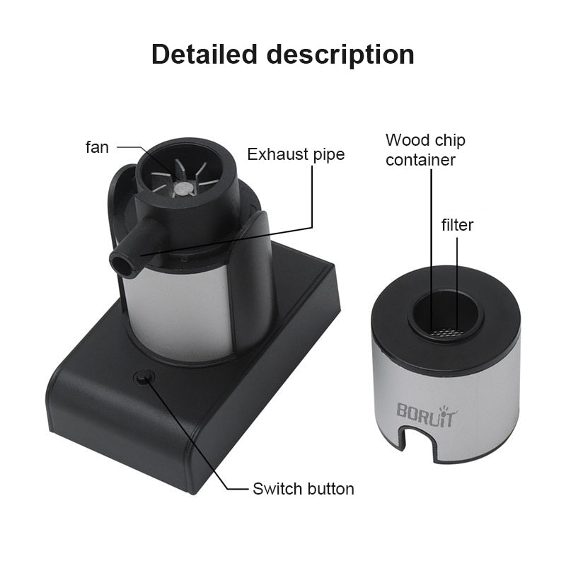 Handheld Cold Cuisine Smoker