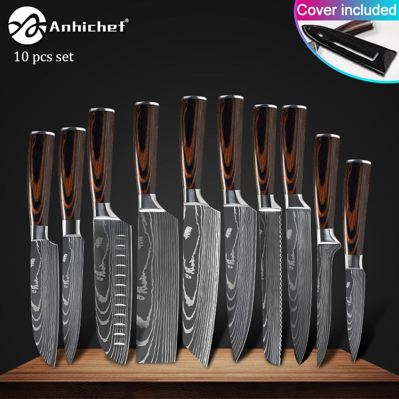 Japanese Stainless Steel Knife Sets