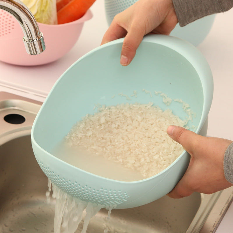 Food Grade Plastic Rice Washing Strainer Basket