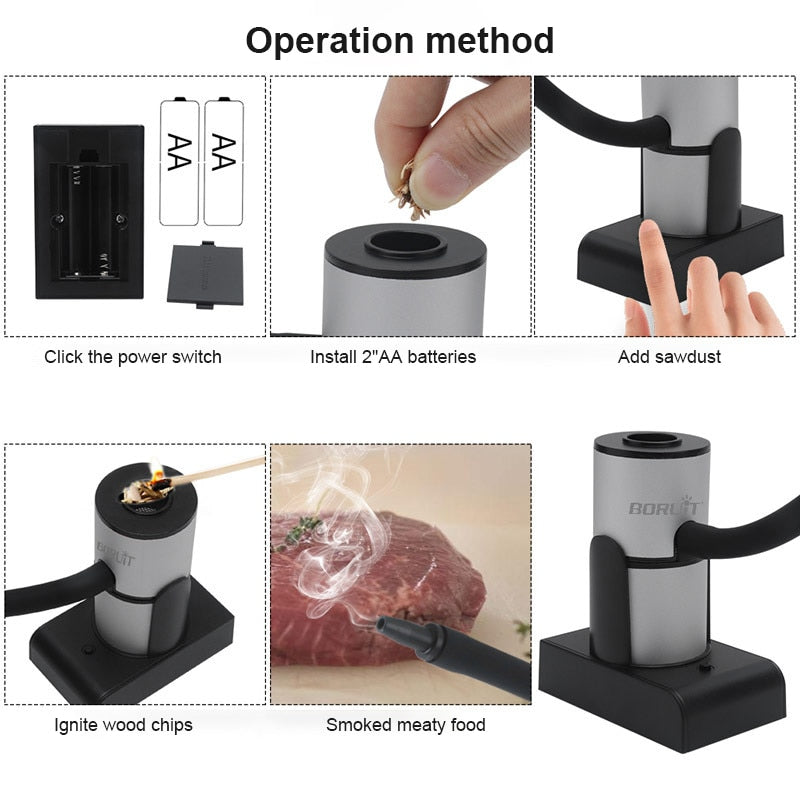Handheld Cold Cuisine Smoker