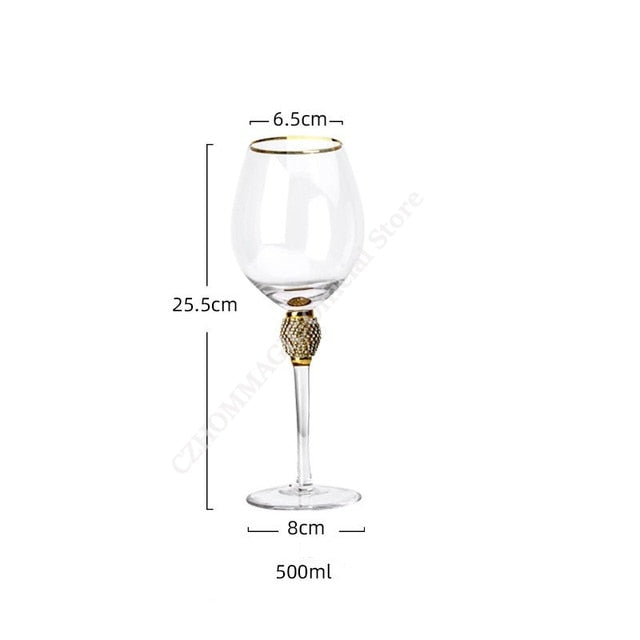 Creative Gold Rimmed Glasses