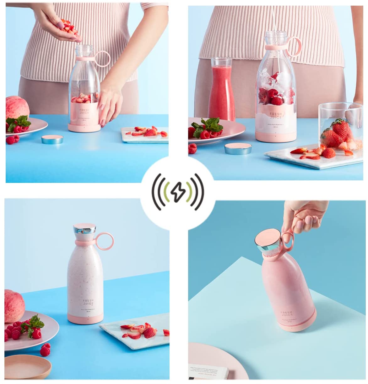 Portable Electric Blender Bottle