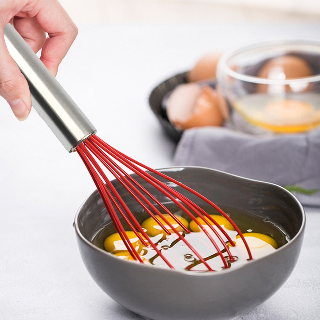 Stainless Steel Silicone Whisk