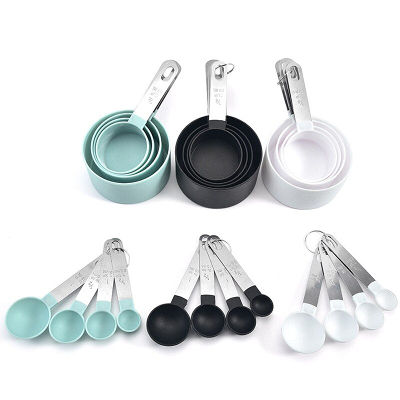 Multicolor Measuring Cups and Spoons