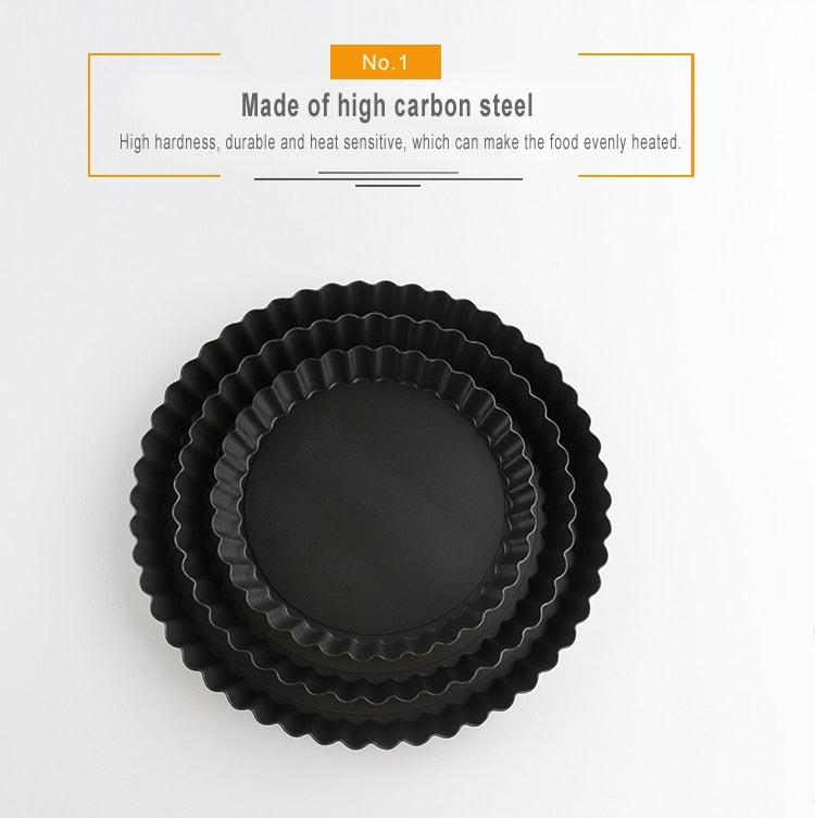 Non- Stick Tart Pan with Removable Base