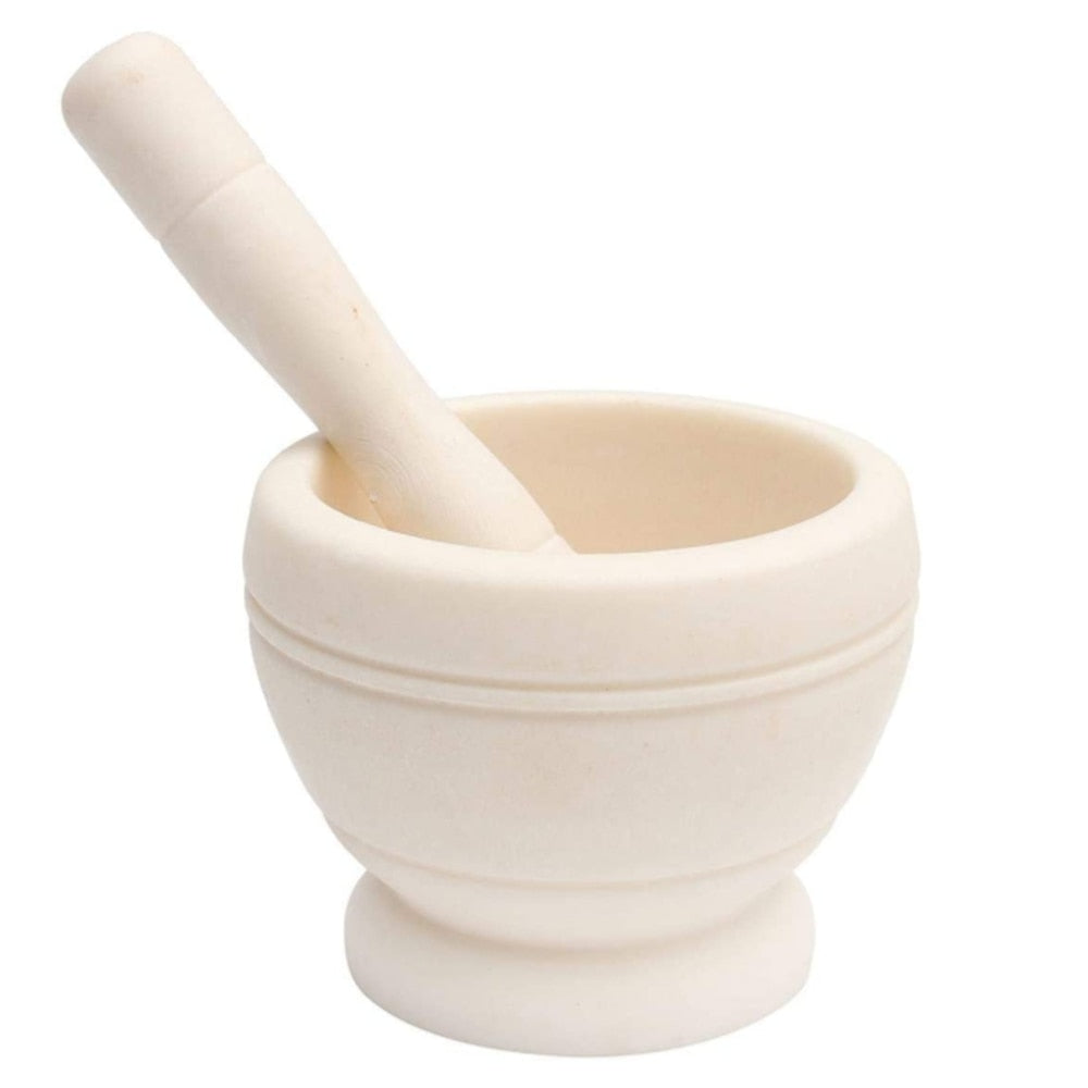 Wooden Mortar Pestle Bowl