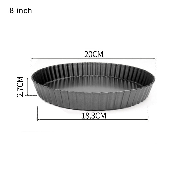 Non- Stick Tart Pan with Removable Base