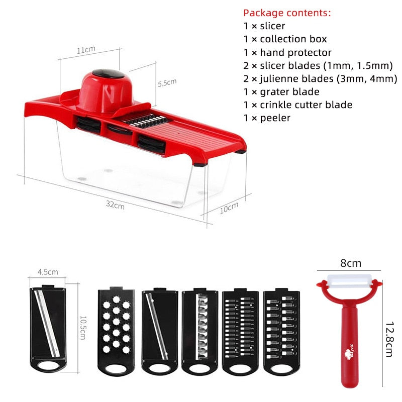 6 IN 1 Mandoline