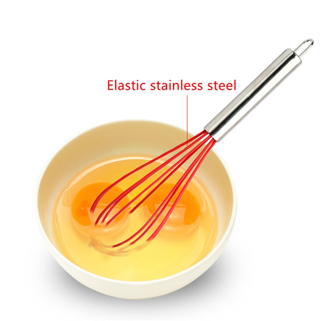 Stainless Steel Silicone Whisk