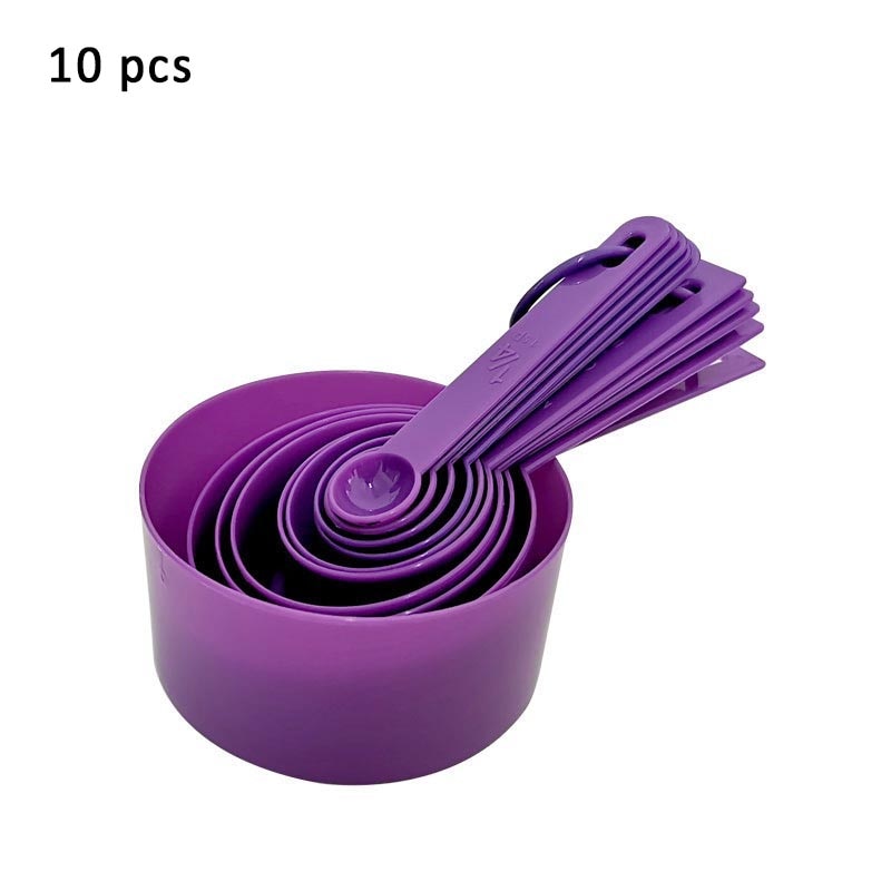 Multicolor Measuring Cups and Spoons