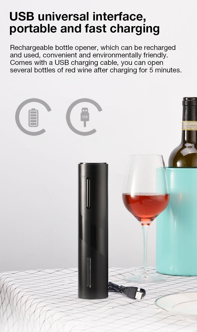 Rechargeable Electric Wine Opener