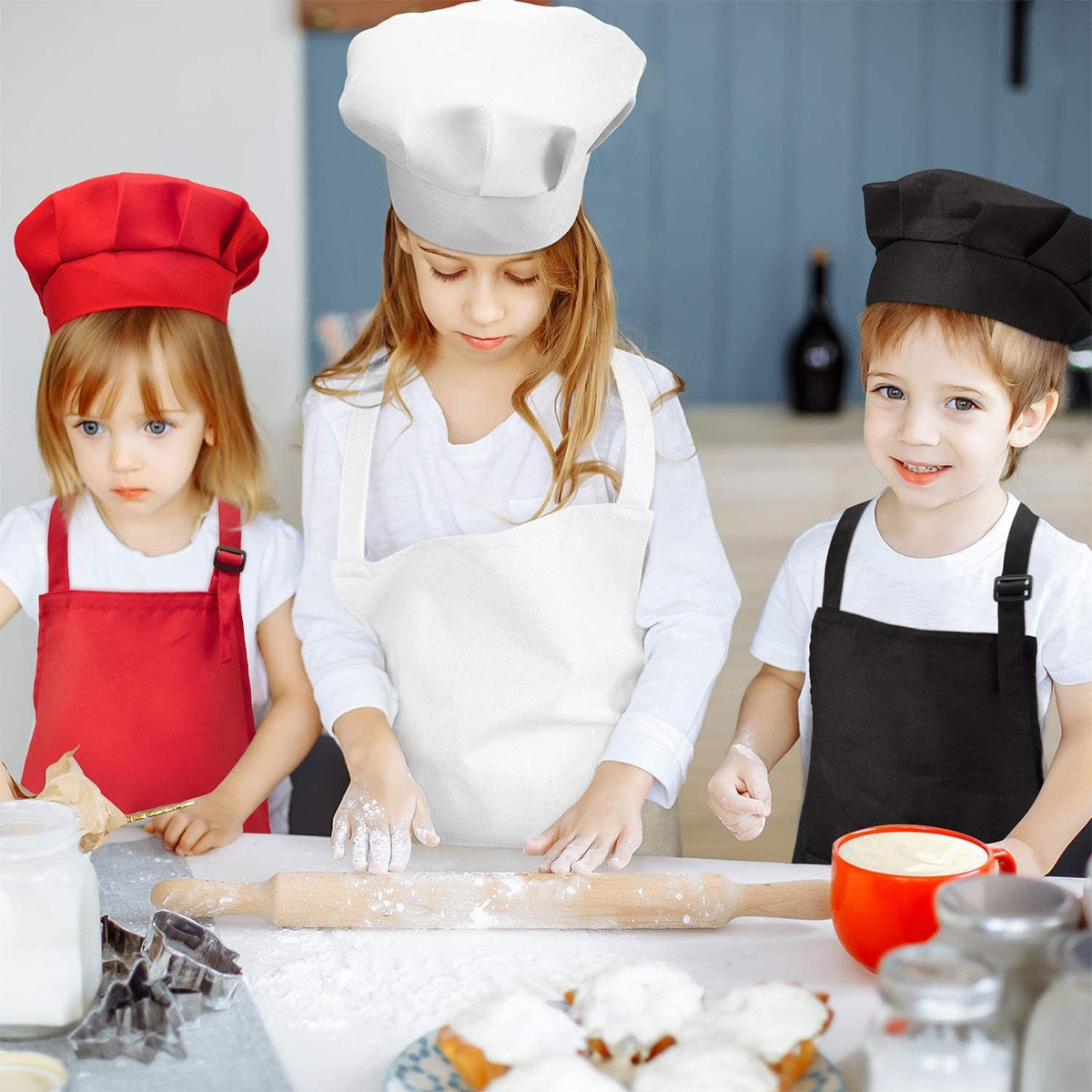 Children's Chef Apron w/ Front Pocket