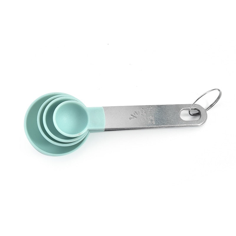 Multicolor Measuring Cups and Spoons