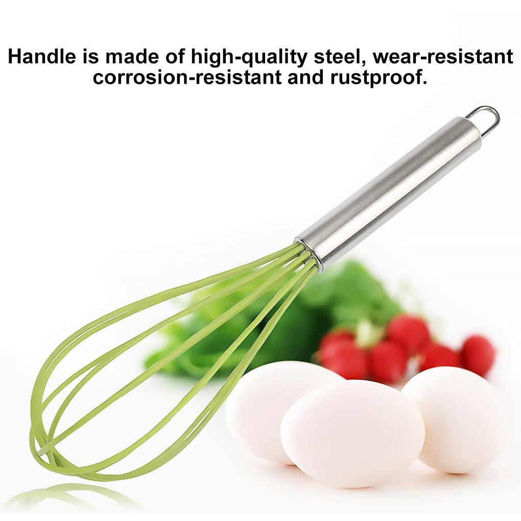 Stainless Steel Silicone Whisk