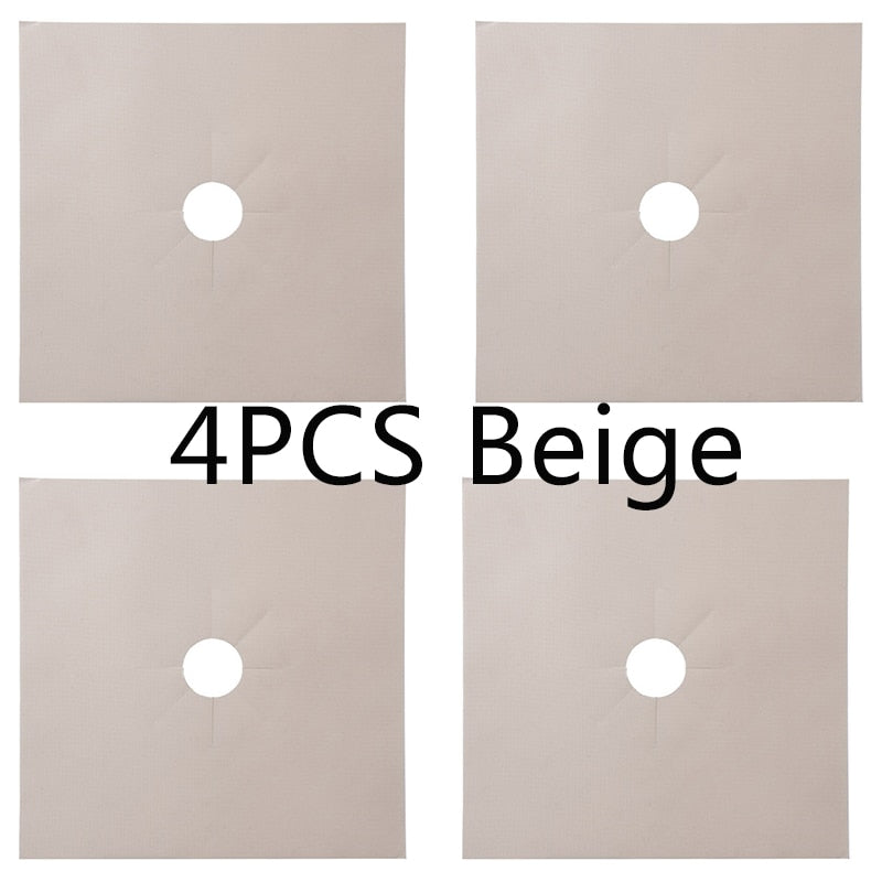 4PC Stove Protector Cover Mats