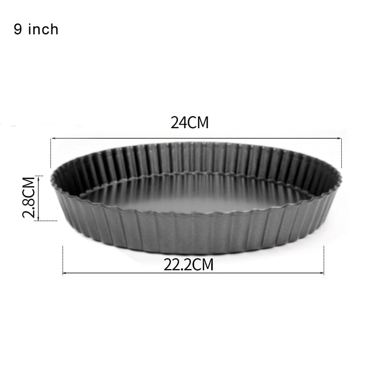 Non- Stick Tart Pan with Removable Base