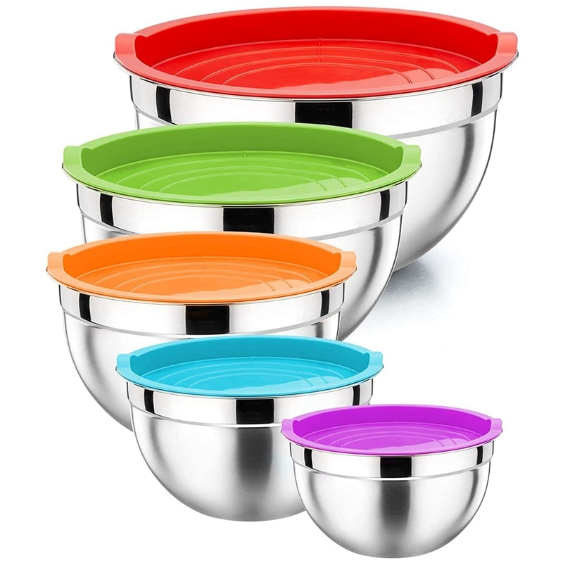 Rainbow Mixing Bowls