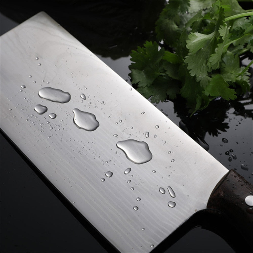 Japanese Stainless Steel Knife Damascus Pattern Chef Kitchen Knife