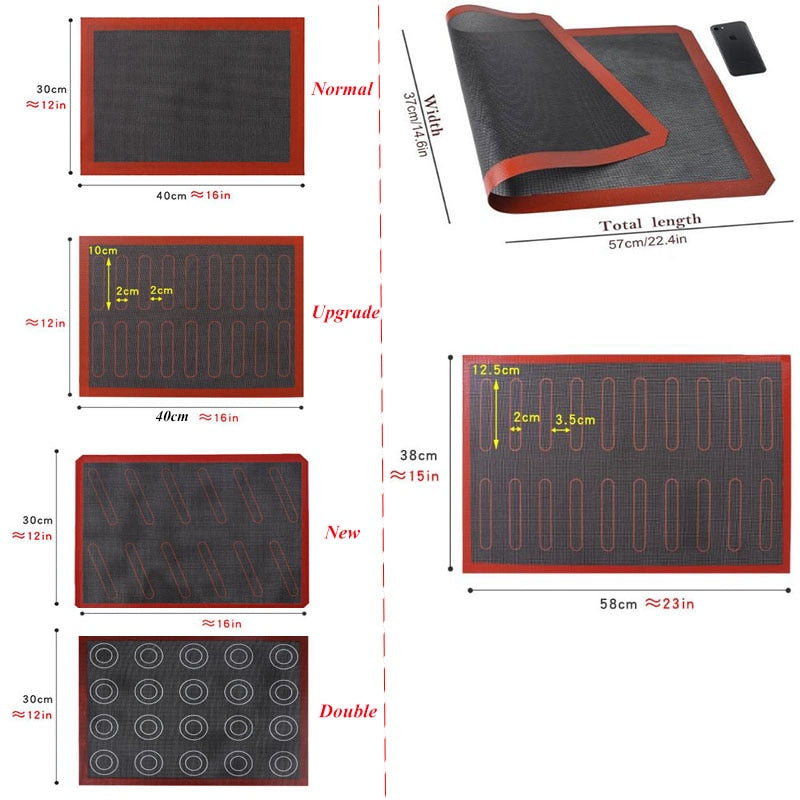 Perforated Silicone Baking Mat