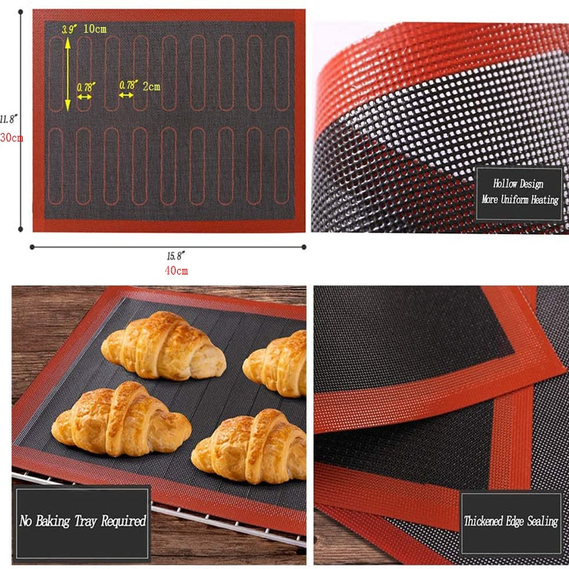 Perforated Silicone Baking Mat