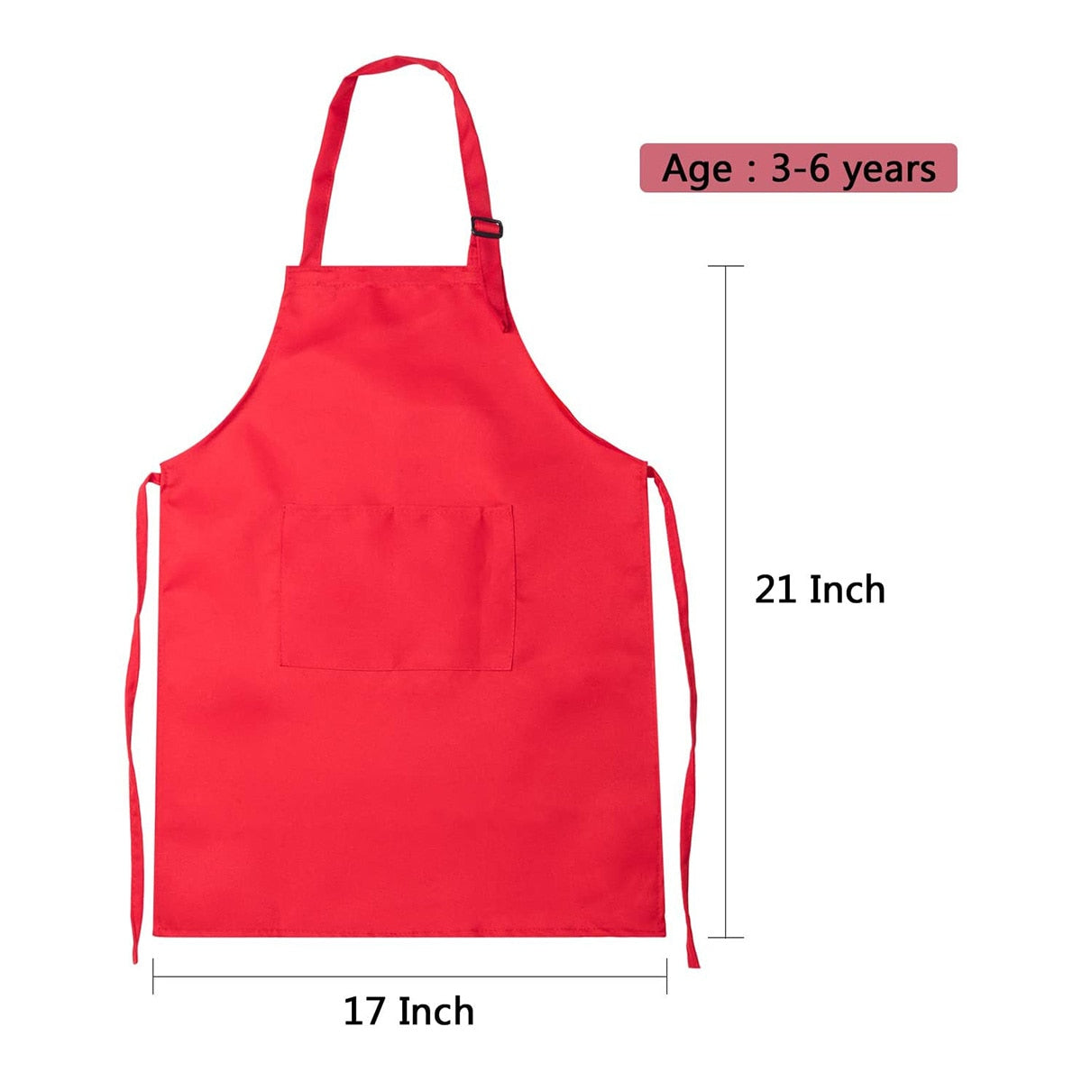 Children's Chef Apron w/ Front Pocket