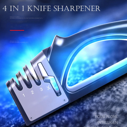 4 IN 1 Knife Sharpener Diamond Coated