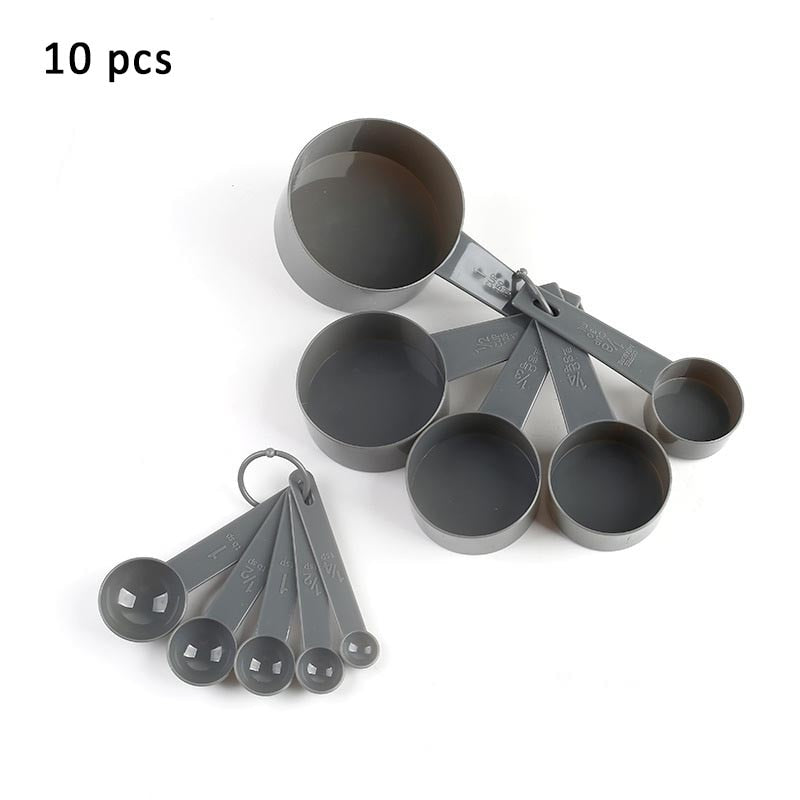 Multicolor Measuring Cups and Spoons