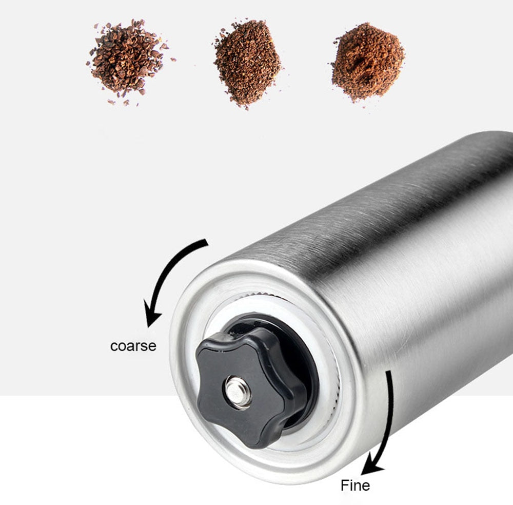 Portable French Press and Coffee Grinder