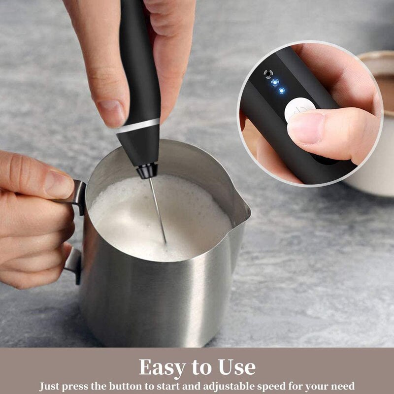 Wireless Electric Handheld Milk Frother