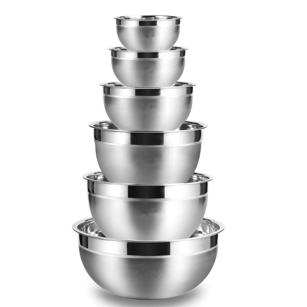 Multi-Size Stainless Steel Bowl Set