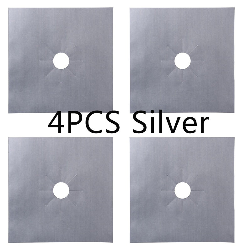 4PC Stove Protector Cover Mats