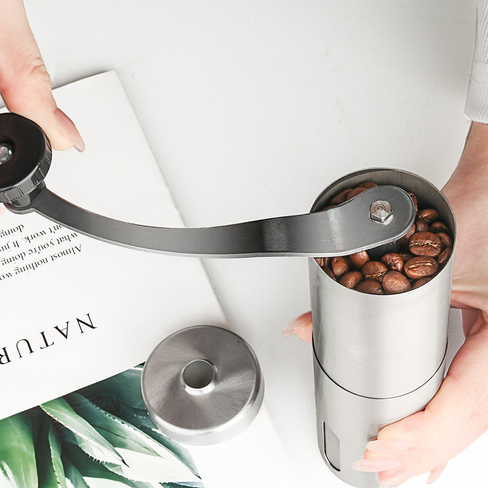 Portable French Press and Coffee Grinder