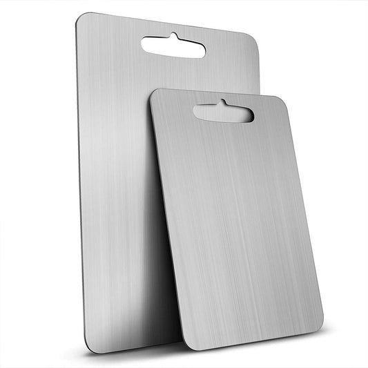 Stainless Steel Cutting Board Home Kitchen Rectangular Board