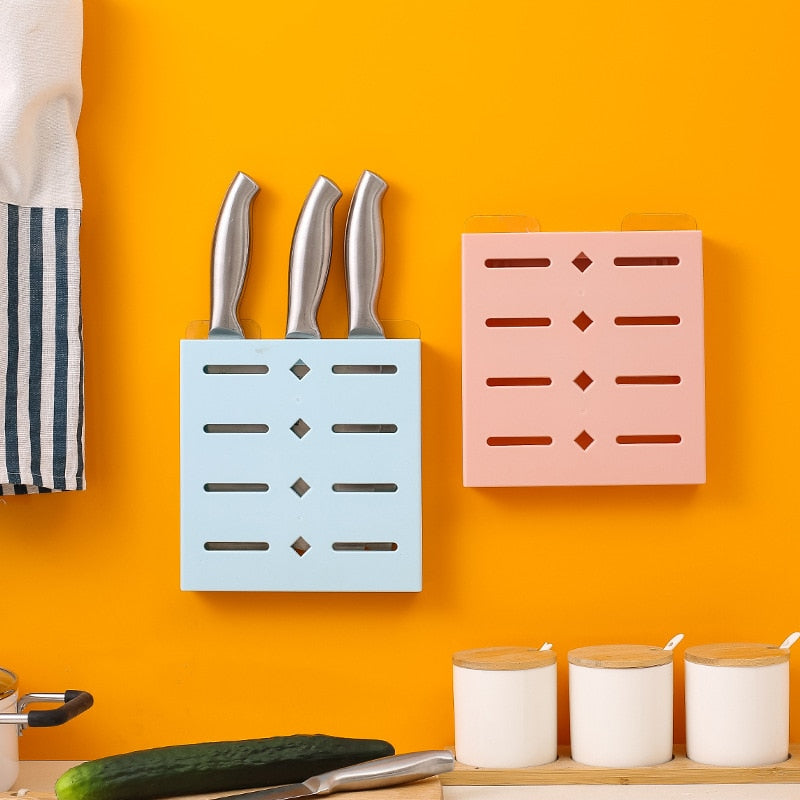 Standing Wall-Mount Kitchen Knife Holder