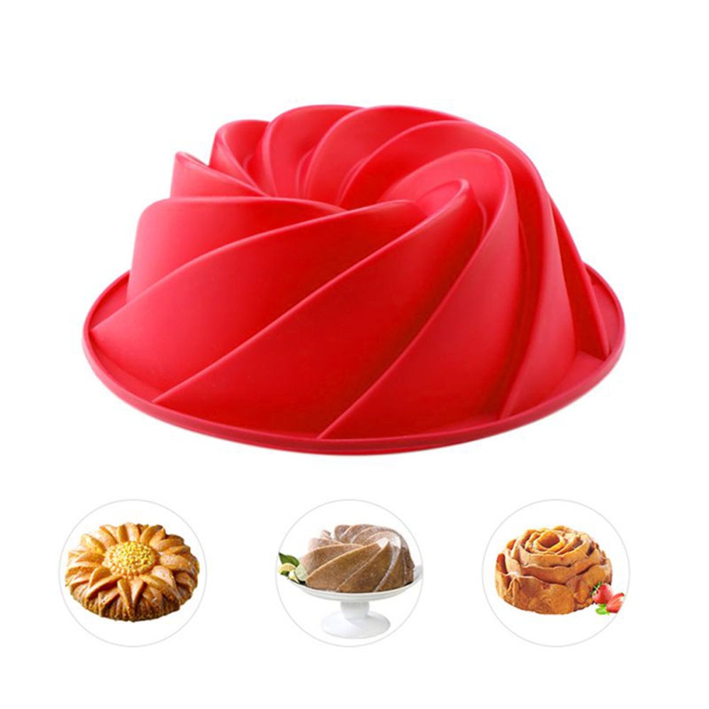 Silicone Spiral Cake Mold