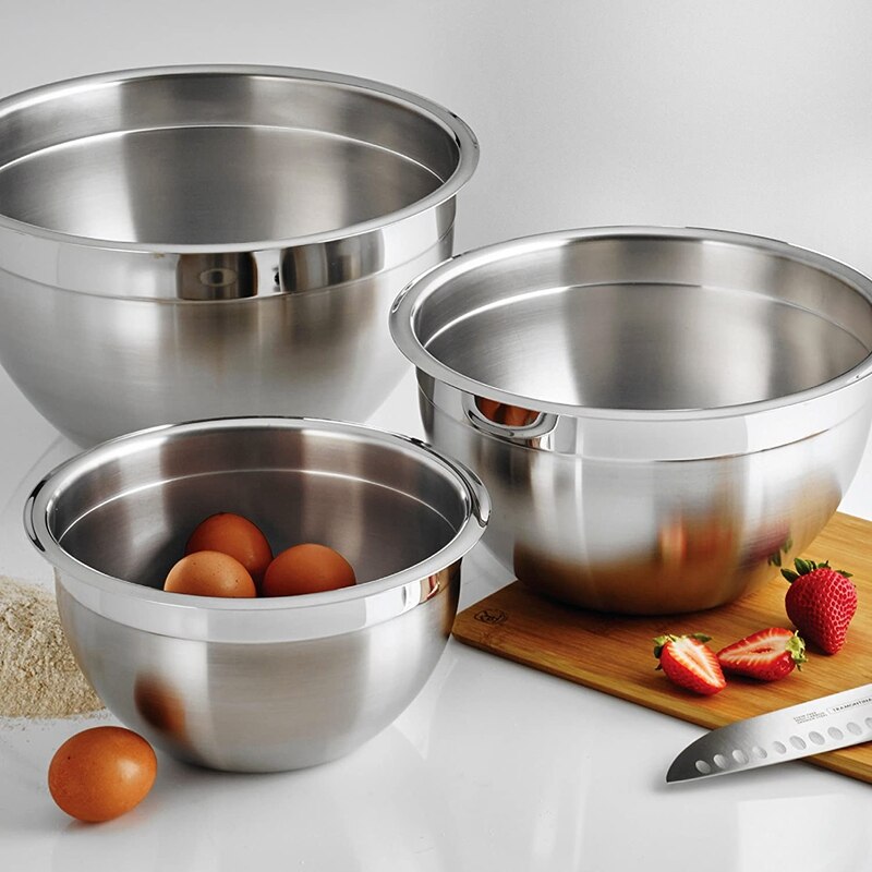 Multi-Size Stainless Steel Bowl Set