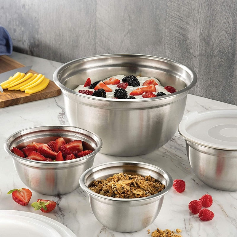 Multi-Size Stainless Steel Bowl Set