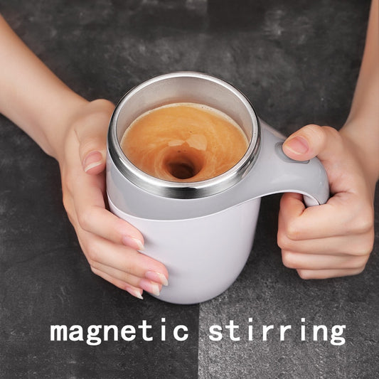 Automatic Self Stirring Magnetic Mug Stainless Steel