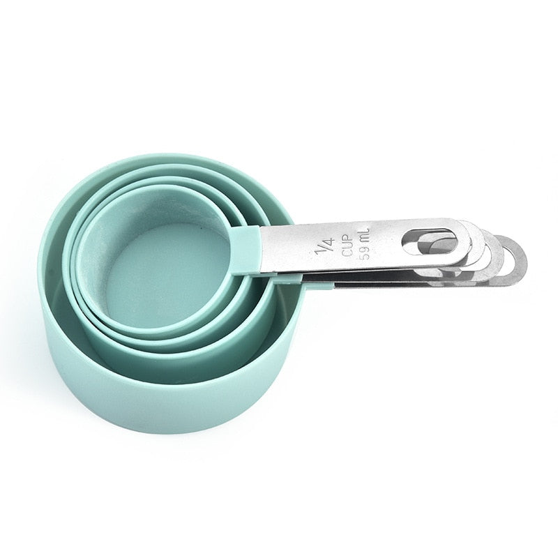 Multicolor Measuring Cups and Spoons