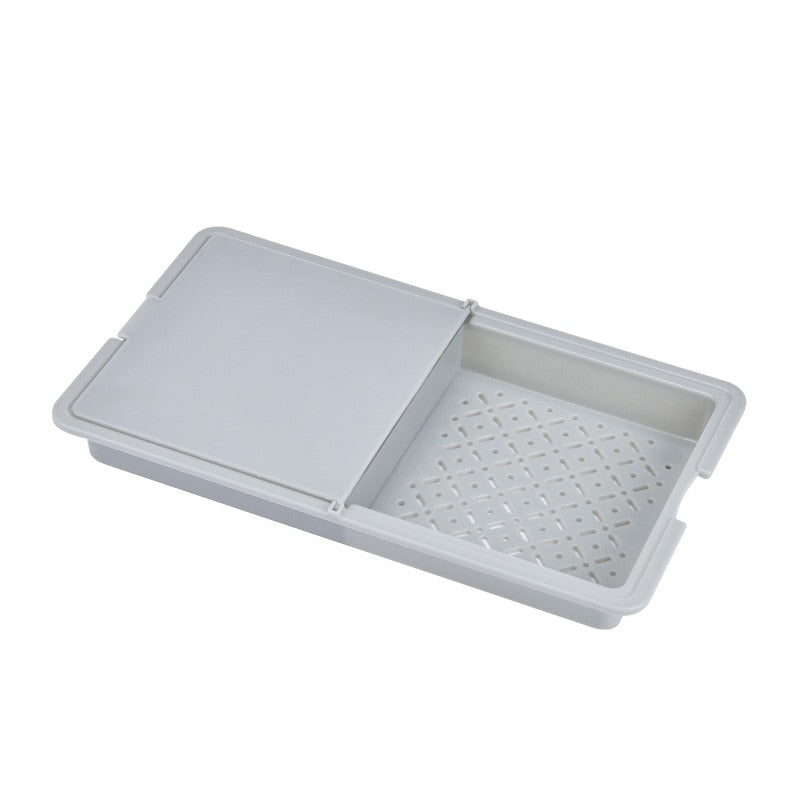 Multifunctional Chopping Blocks With Storage Drain, Storage box,Plastic Cutting Board