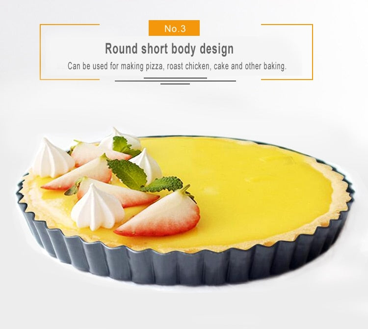 Non- Stick Tart Pan with Removable Base