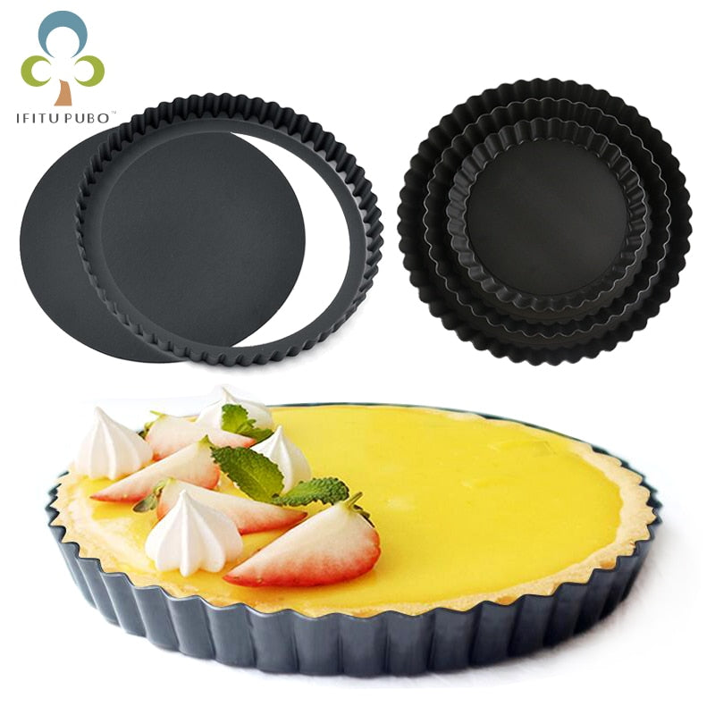 Non- Stick Tart Pan with Removable Base