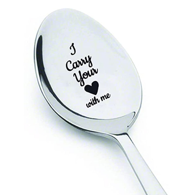 Valentines Day Gift Stainless Steel Spoon