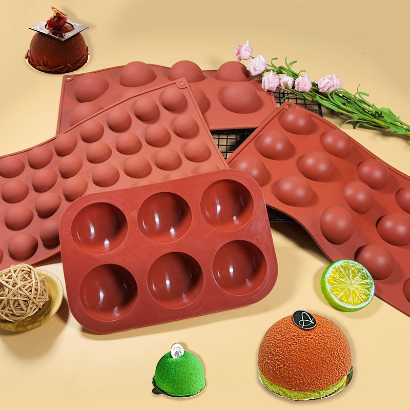 Silicone Chocolate Dome Chocolate Molds