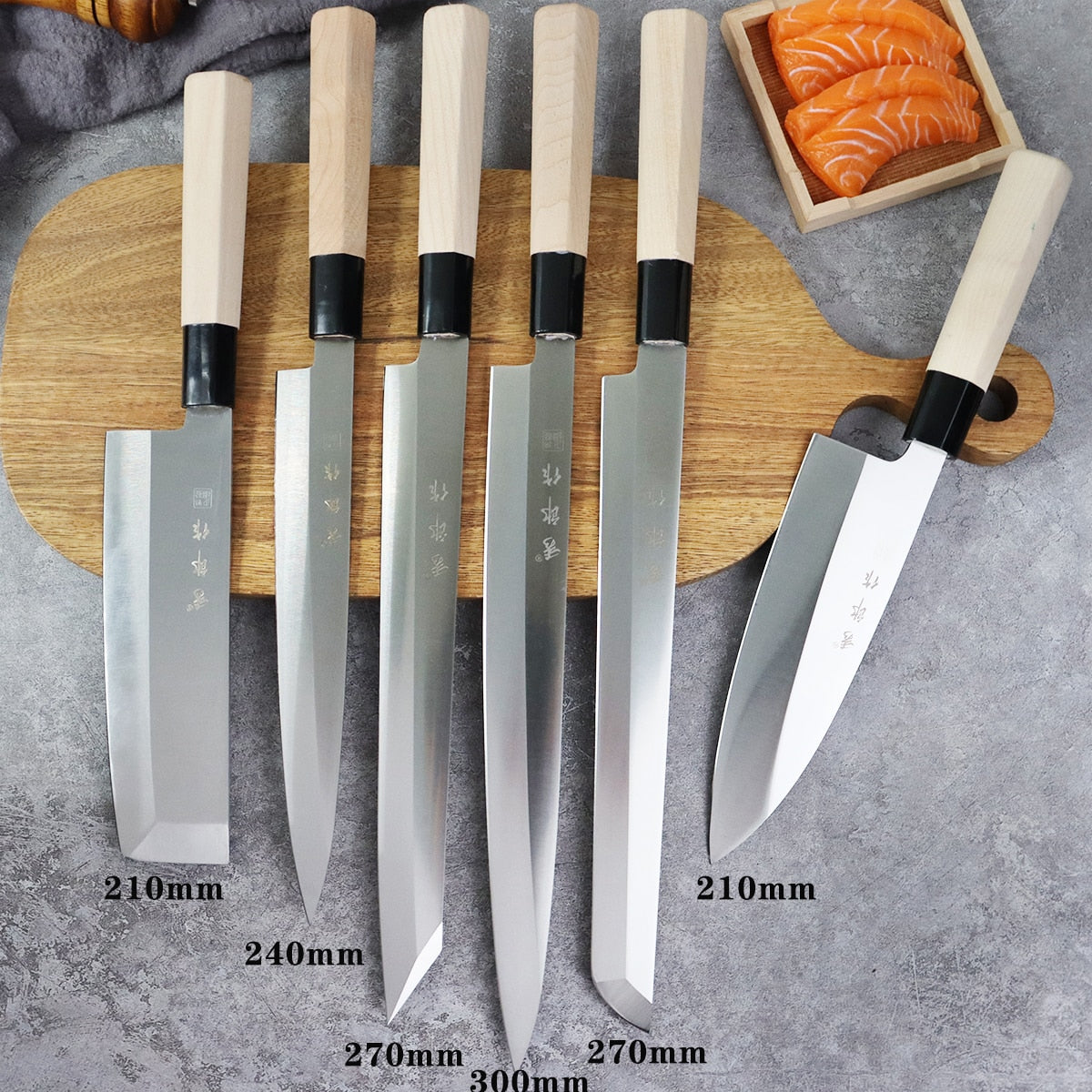 Professional Japanese Sashimi & Fish Filleting Knife Sets