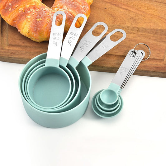 Multicolor Measuring Cups and Spoons