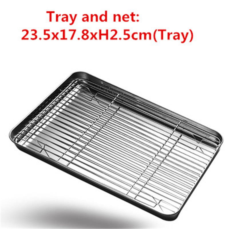 Stainless Steel Sheet Pan with Cool Rack