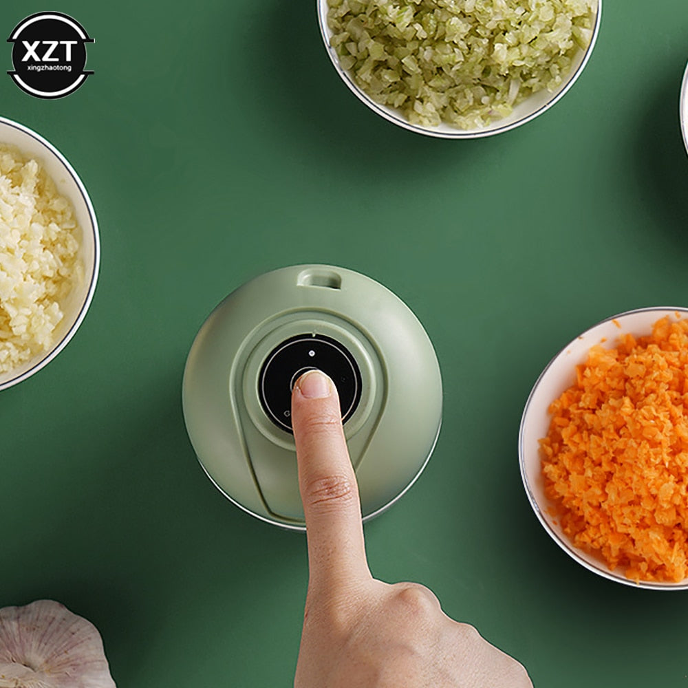 Electric Mini Food Processor