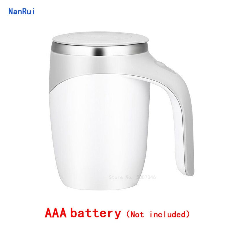 Automatic Self Stirring Magnetic Mug Stainless Steel