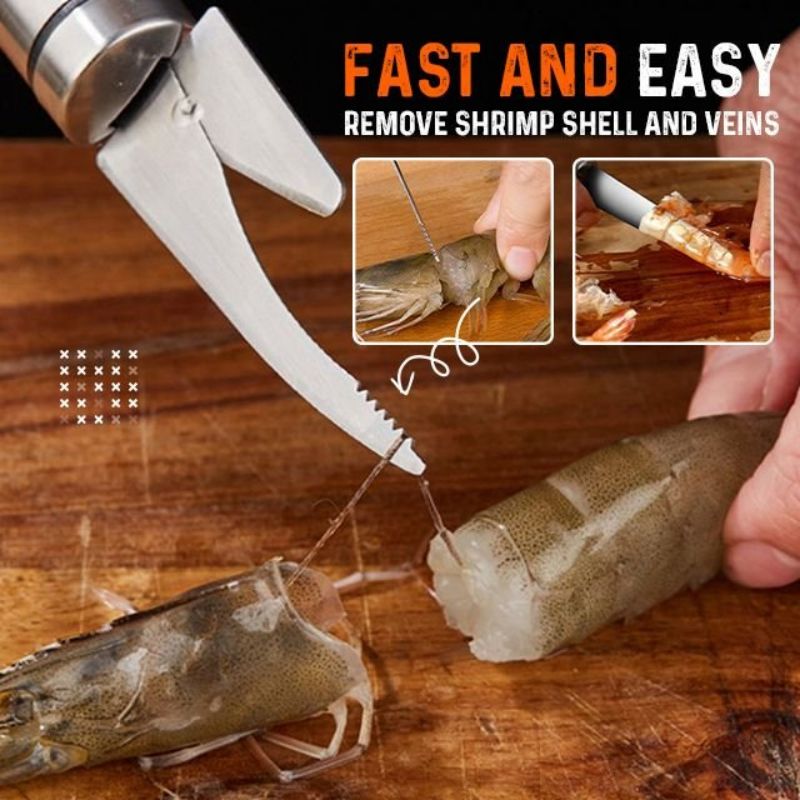 Multifunctional Stainless Steel 6 In 1 Fish Knife